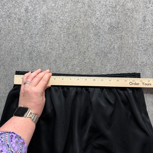 Nike THERMA-FIT Sweatpants Men L Black Fleece 32" Adjustable Leg KO Knockout b10 - Picture 11 of 16